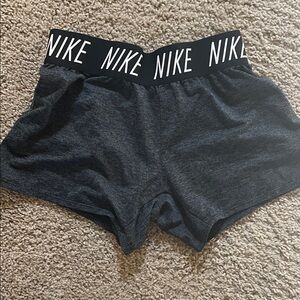 Nike  Charcoal Athletic Shorts